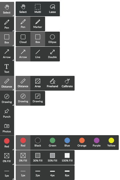 Markup Drawing Color Code Example Mark Up a Drawing - Procore
